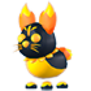 Burning Bunny in Adopt Me
