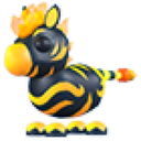 Flaming Zebra in Adopt Me