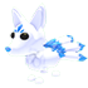 Glacier Kitsune in Adopt Me