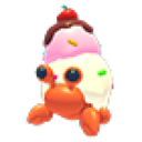 Ice Cream Hermit Crab in Adopt Me