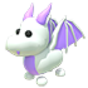 Lavender Dragon in Adopt Me