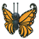 Orange Butterfly in Adopt Me