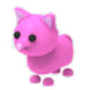 Pink Cat in Adopt Me