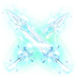 Dual Crystal Greatblade — Blade Ball