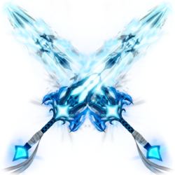 Dual Frigid Blades in Blade Ball