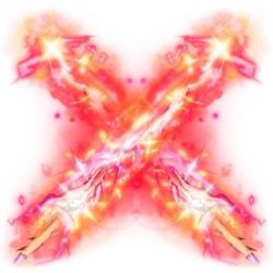 Dual Voltfire Blade — Blade Ball