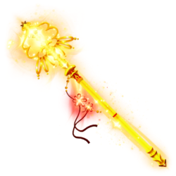 Harmonic Staff in Blade Ball