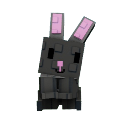 Black Bunny in Grow A Garden