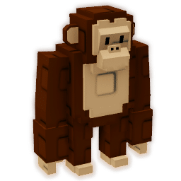 Chimpanzee in Grow A Garden