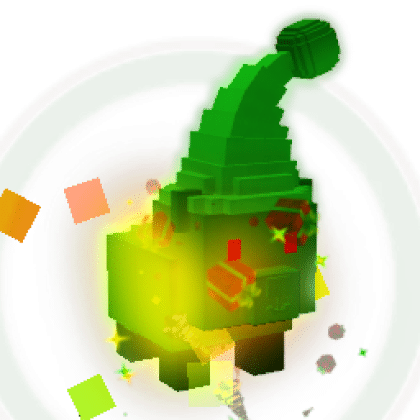 Festive Santa Bear in Grow A Garden
