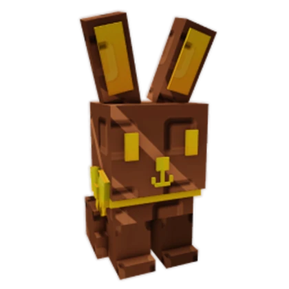 Gilded Choc Chocolate Bunny in Grow A Garden