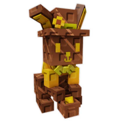 Gilded Choc Easter Bunny in Grow A Garden