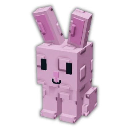 Pink Bunny in Grow A Garden