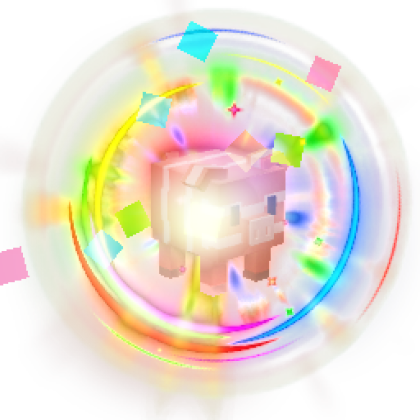 Rainbow Bacon Pig in Grow A Garden