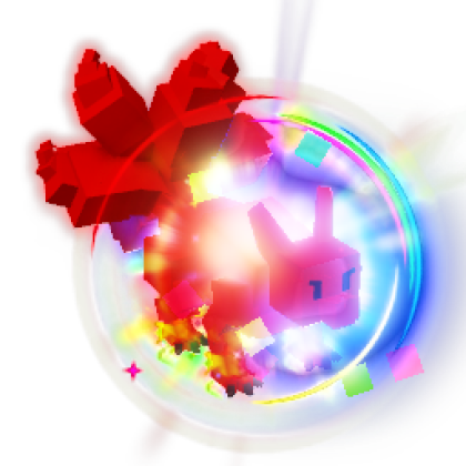 Rainbow Corrupted Kitsune — Grow A Garden