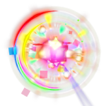 Rainbow Elemental Bee in Grow A Garden
