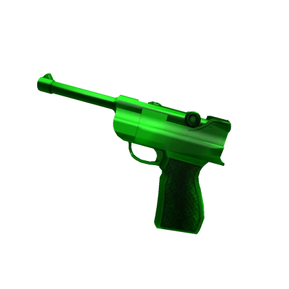 Green Luger in Murder Mystery 2