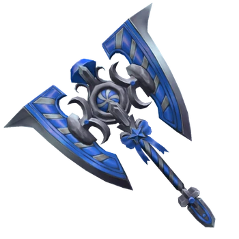 Blue Swirly Axe in Murder Mystery 2