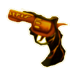 Gold EW Revolver — Murder Mystery 2