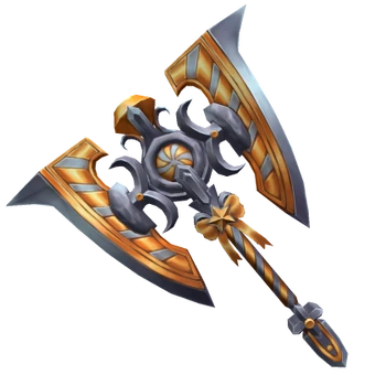 Gold Swirly Axe — Murder Mystery 2