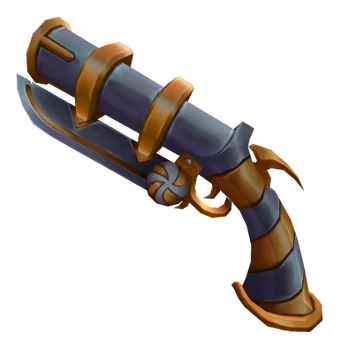 Gold Swirly Gun — Murder Mystery 2