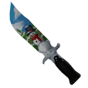 Snowman Knife 24 in Murder Mystery 2