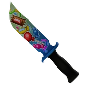 Treats knife in Murder Mystery 2