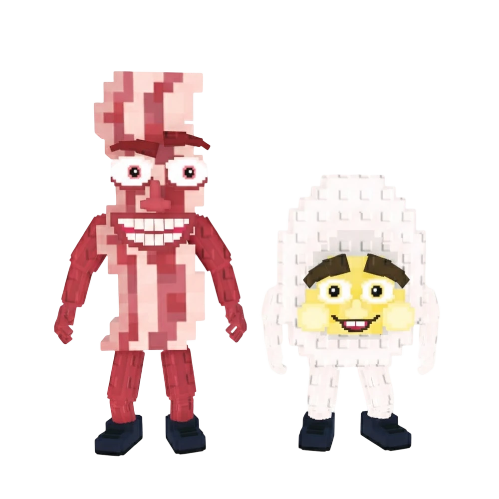 Bacuru and Egguru in Italian Brainrot