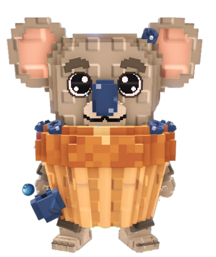 Cupcake Koala in Italian Brainrot