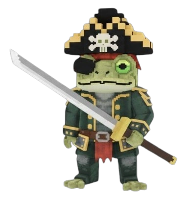Frogato Pirato in Italian Brainrot