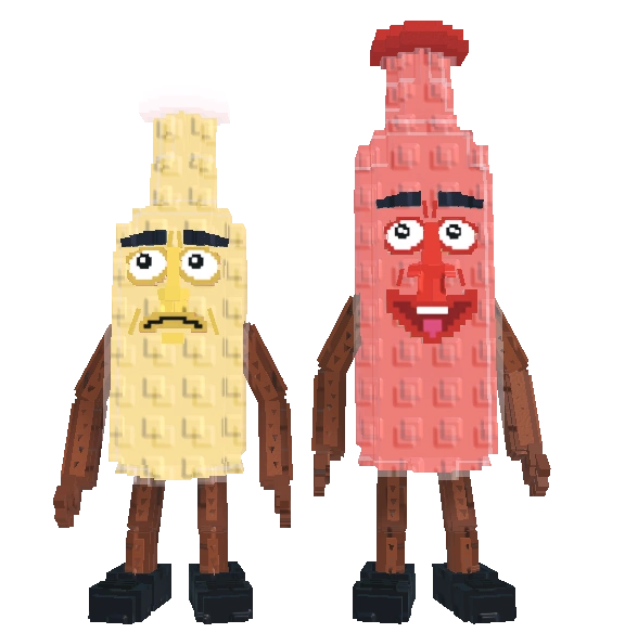 Ketchuru and Musturu in Italian Brainrot