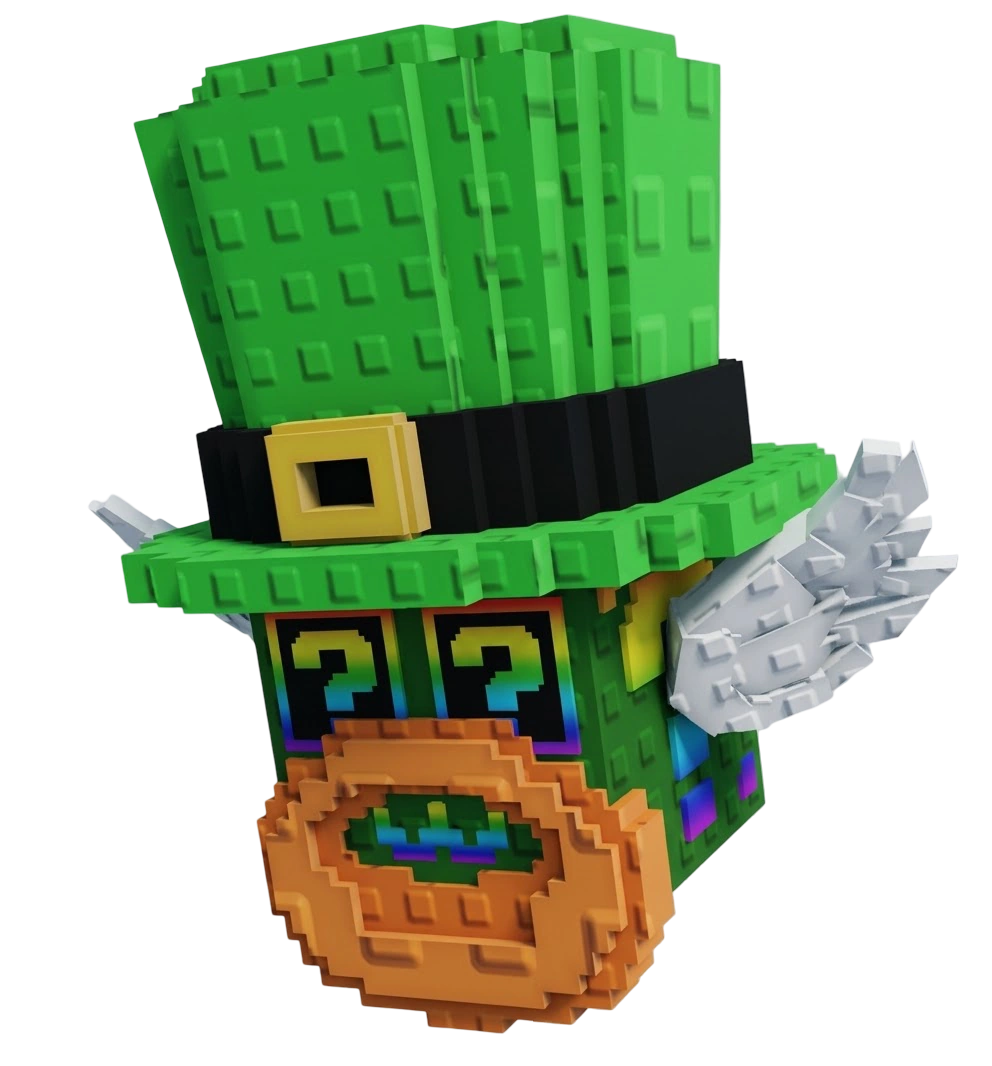 Leprechaun Lucky Block in Italian Brainrot