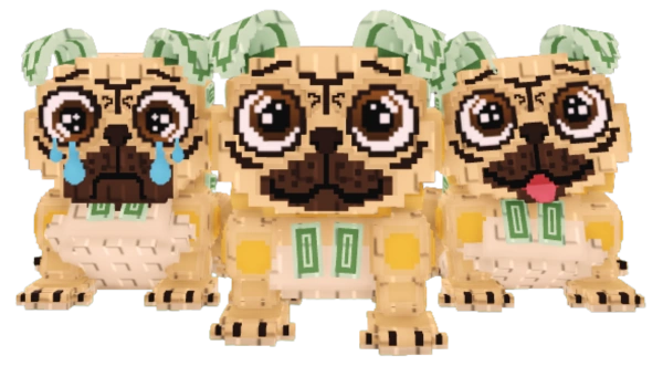 Los Puggies in Italian Brainrot