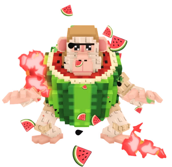 Pi Pi Watermelon in Italian Brainrot