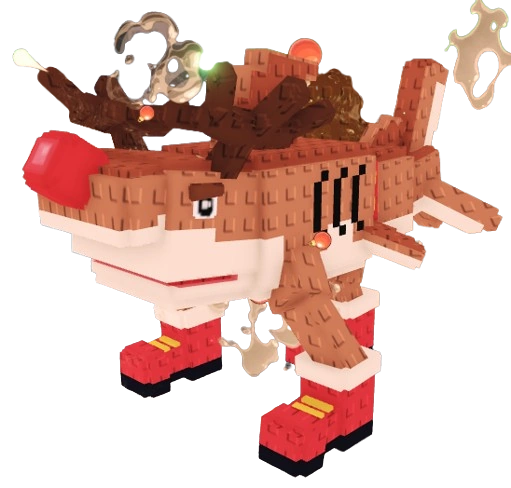 Reindeer Tralala in Italian Brainrot