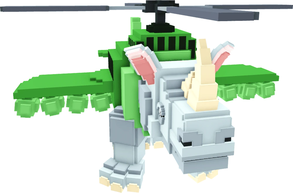 Rhino Helicopterino in Italian Brainrot